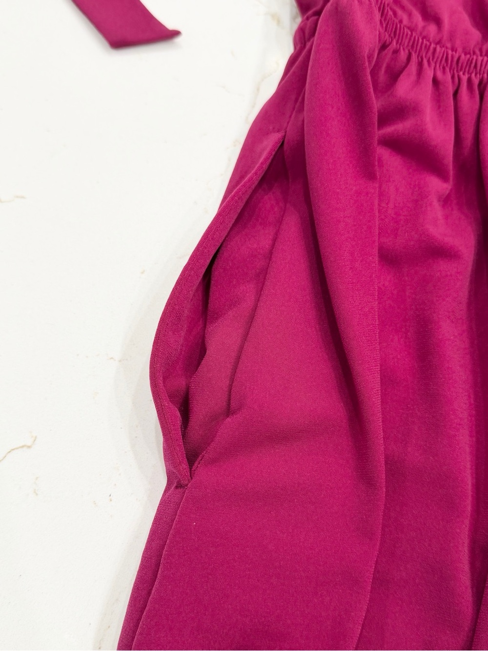 Lane Bryant Burgundy Split Sleeve Fit & Flare Dress Size 14/16 Romantic Feminine - Picture 5 of 9